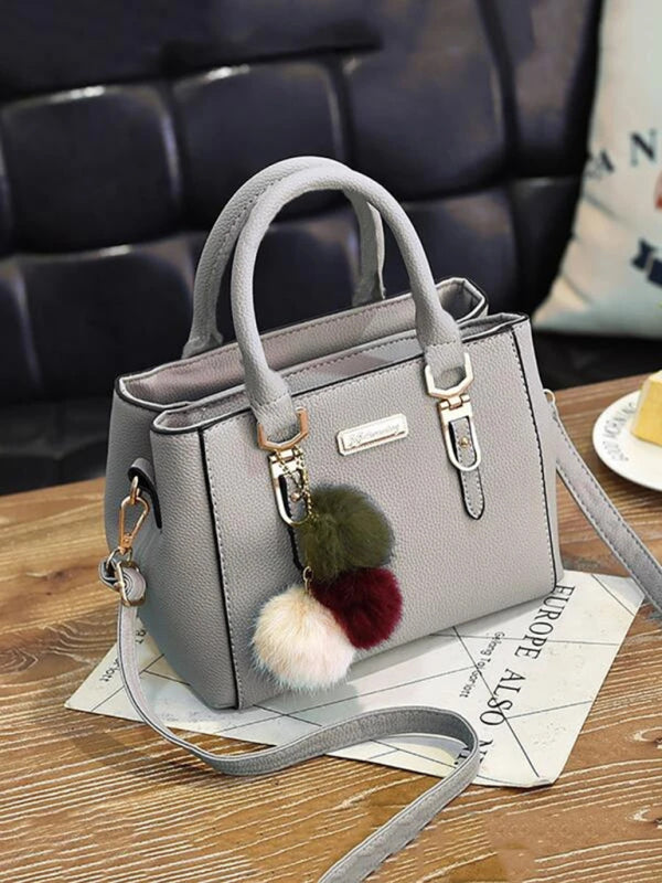 Women's PU Leather Shoulder Handbag