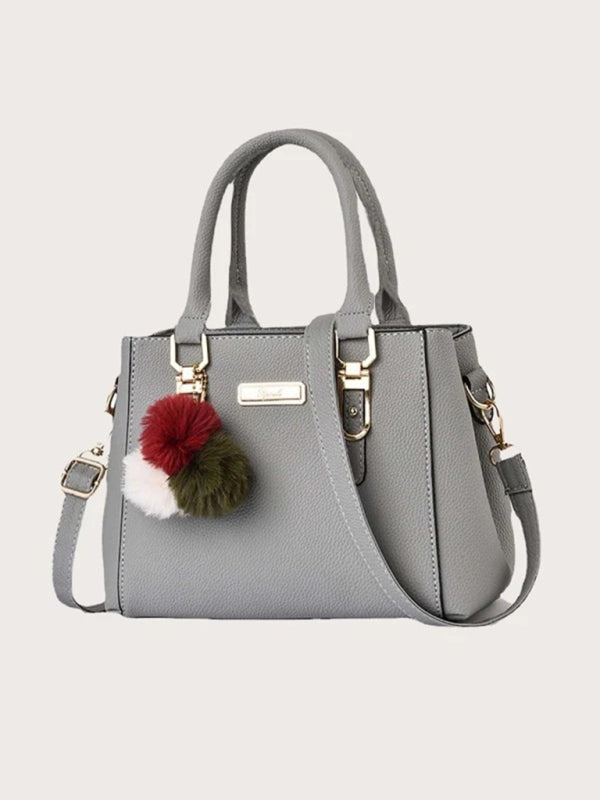 Women's PU Leather Shoulder Handbag
