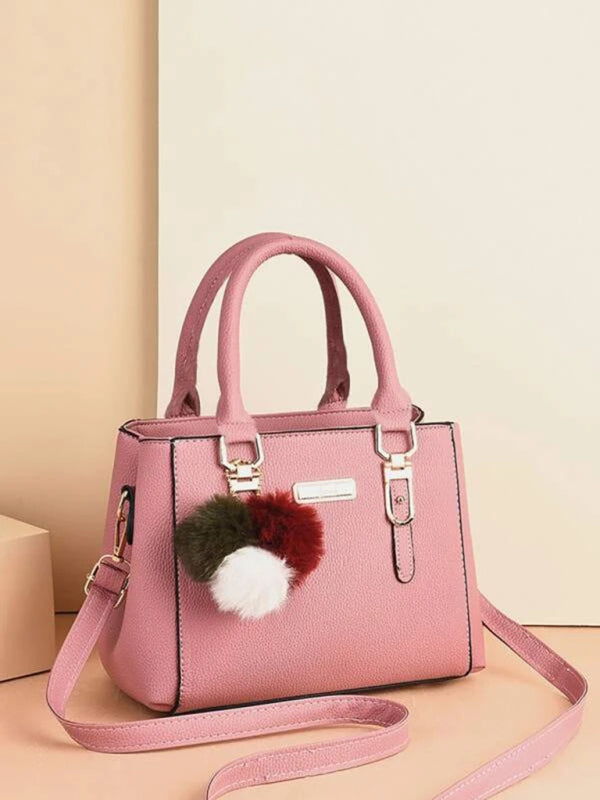 Women's PU Leather Shoulder Handbag