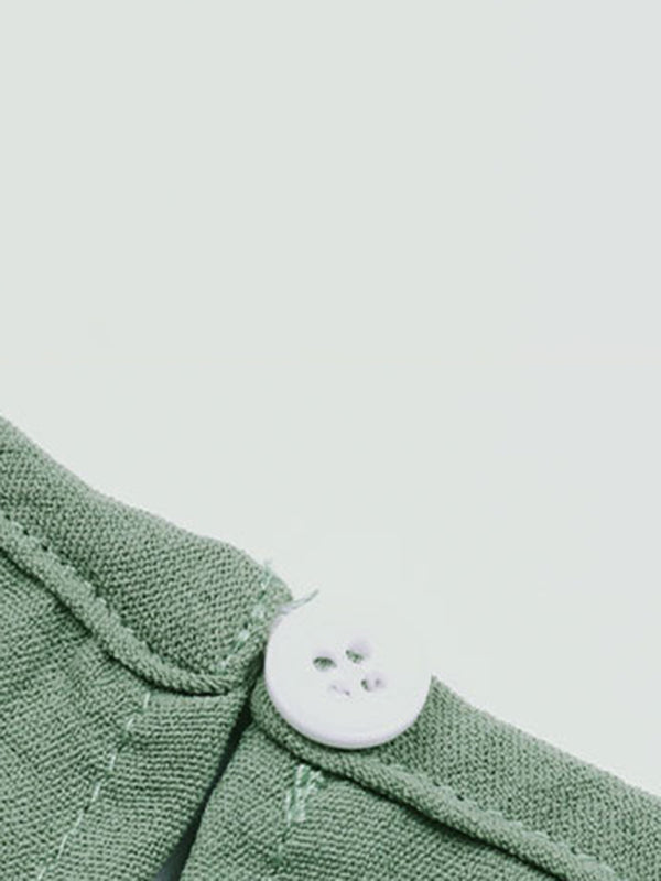 Blouse à panneaux en dentelle à volants avec détail accordéon