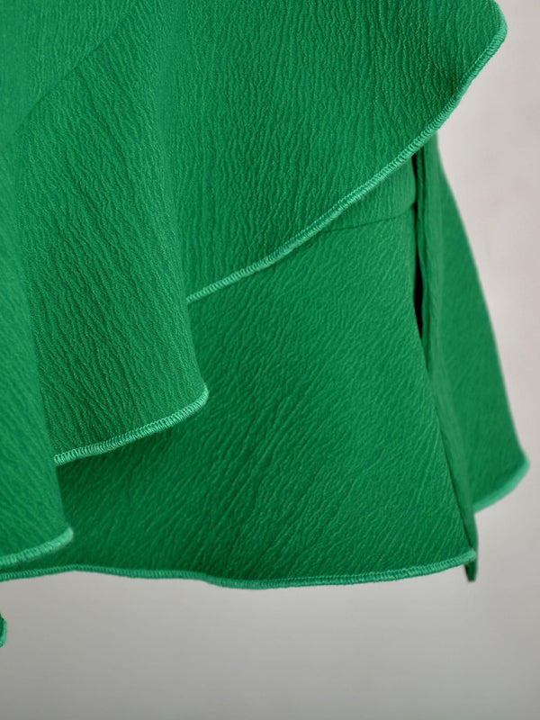 High Waist Ruffle Tie Skirt – Smiling Maria