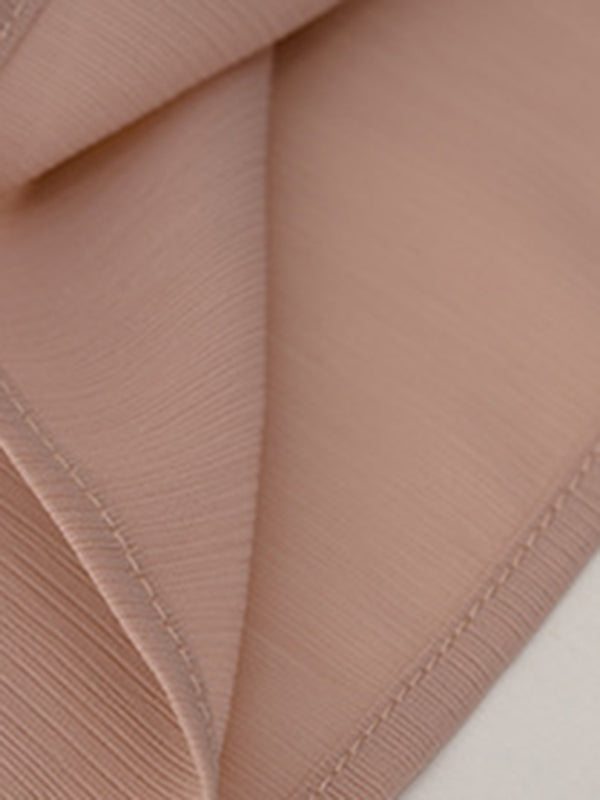 Graceful Multi-Layer Long Skirt with Square Neckline – Spring Elegance