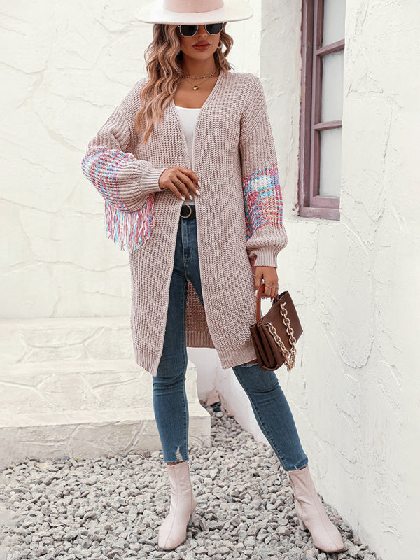 Women's Fringe Knit Sweater