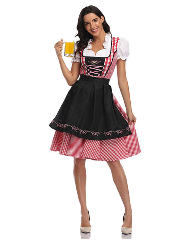 New German Oktoberfest Dress Maid Costume