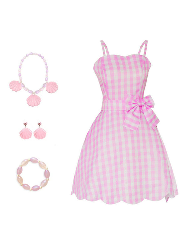 Real Barbie doll princess cos costume dress Halloween