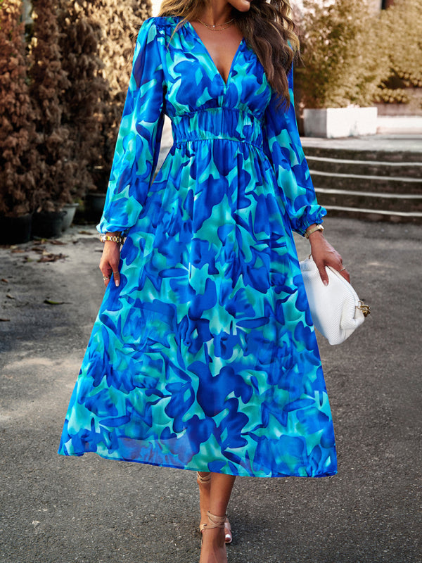 Bohemian Printed Maxi Skirt – Lightweight Woven Resort Style for Summer