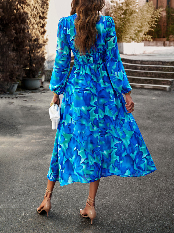 Bohemian Printed Maxi Skirt – Lightweight Woven Resort Style for Summer