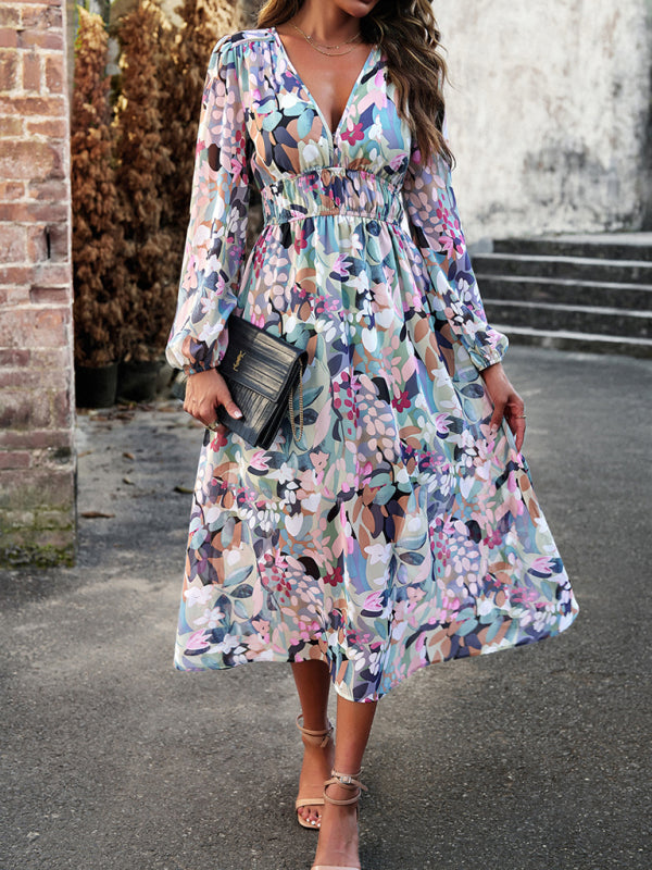 Bohemian Printed Maxi Skirt – Lightweight Woven Resort Style for Summer