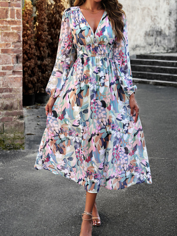 Bohemian Printed Maxi Skirt – Lightweight Woven Resort Style for Summer