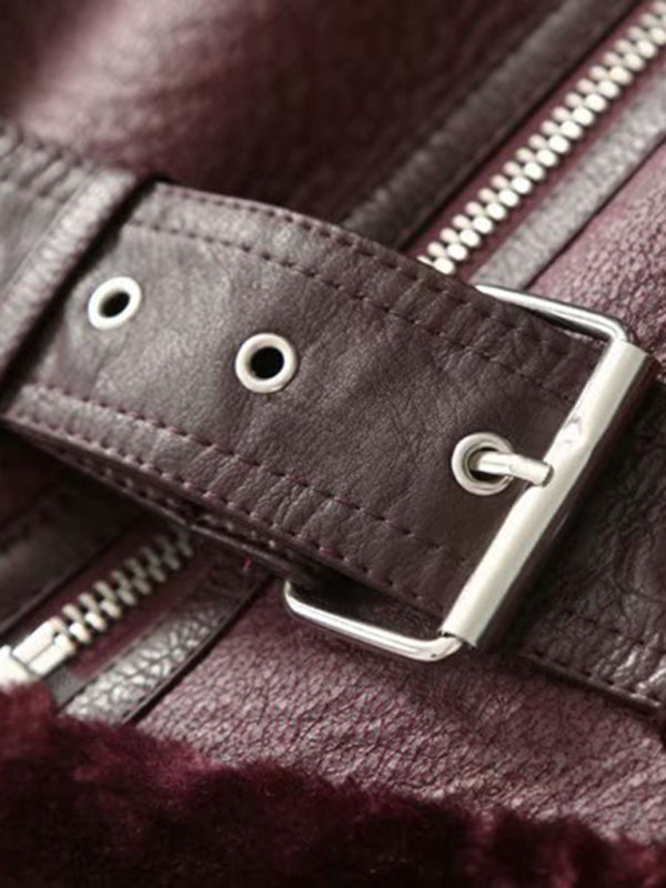 Faux Fur Moto Coat – Street Style Essential