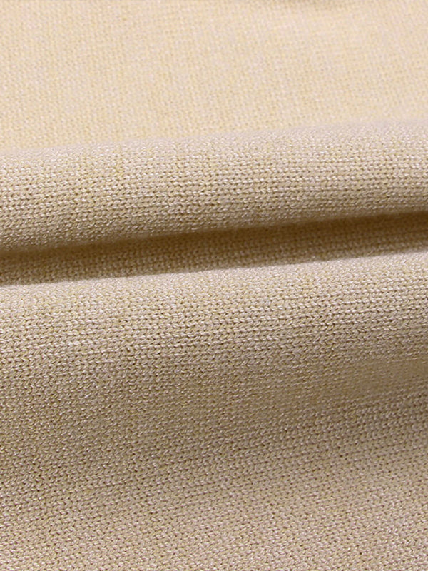 Rainbow Patchwork Knit Cardigan Sweater