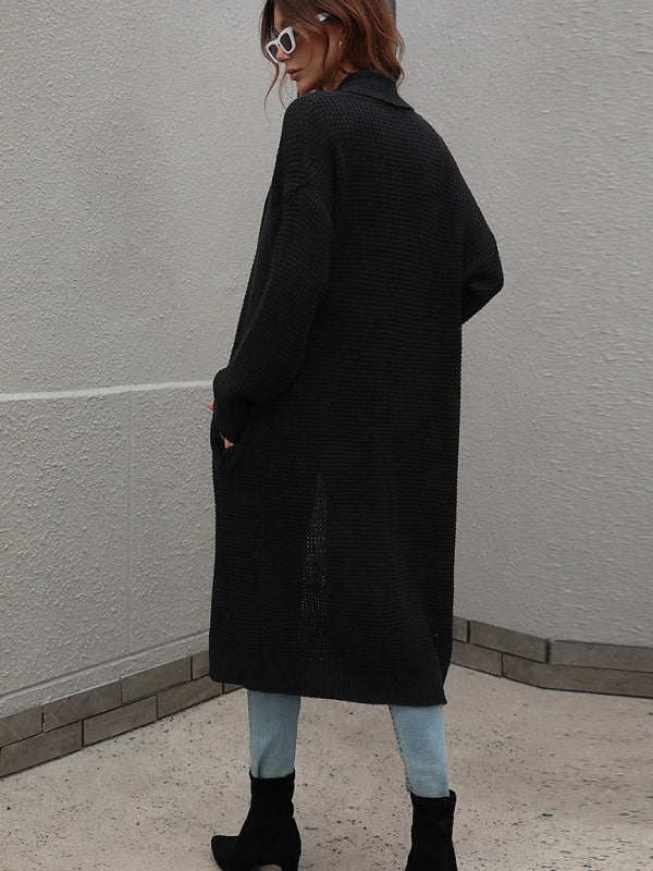 Naisten löysä neulejakku