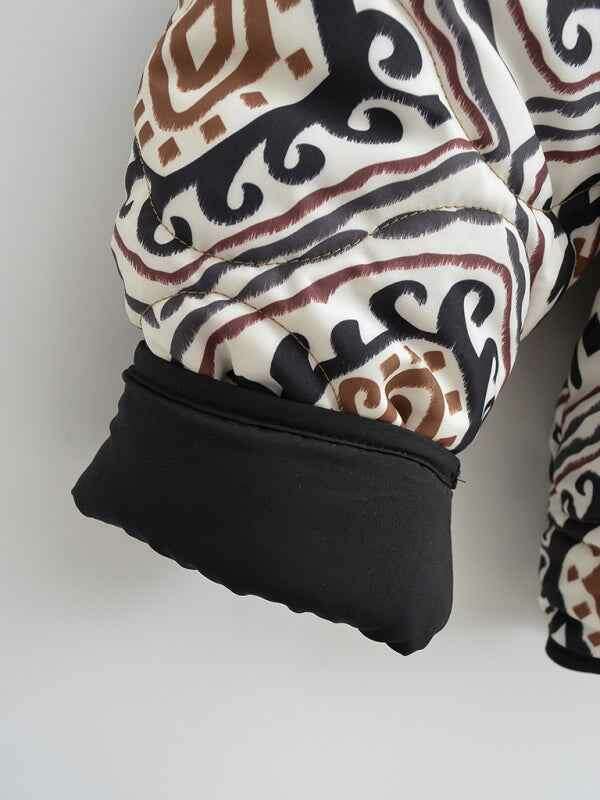 printed-contrast-stand-collar-cotton-coat-34839185