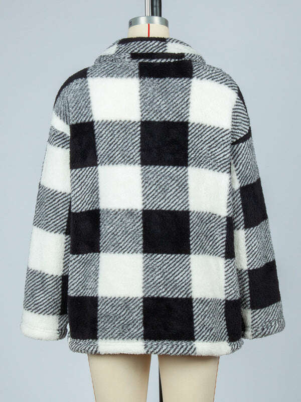 plaid-velvet-single-breasted-jacket-34839699