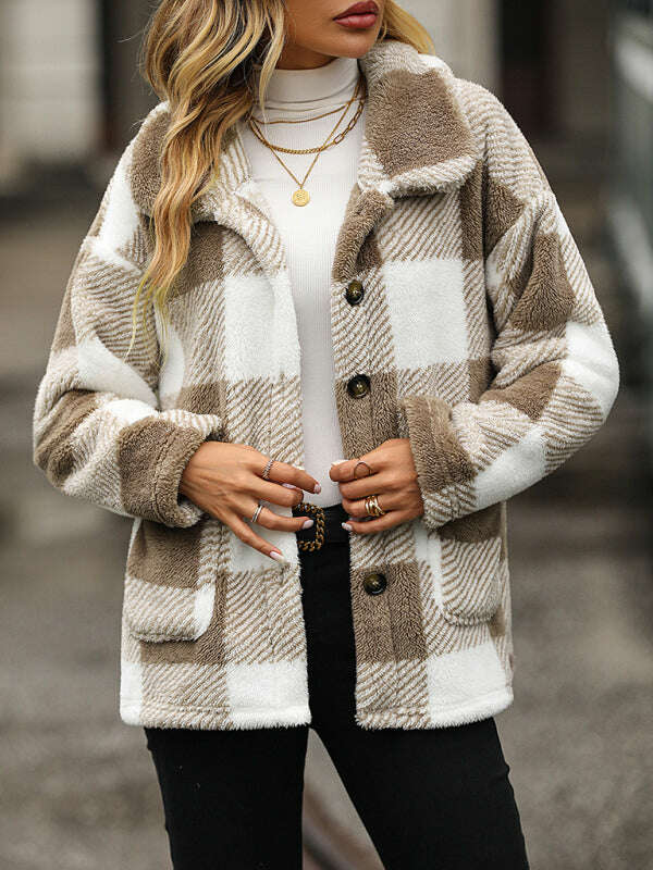 plaid-velvet-single-breasted-jacket-34839694