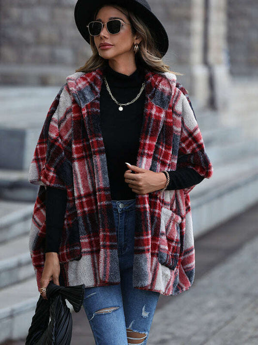 plaid-hooded-34-sleeve-jacket-–-smiling-maria-34840155