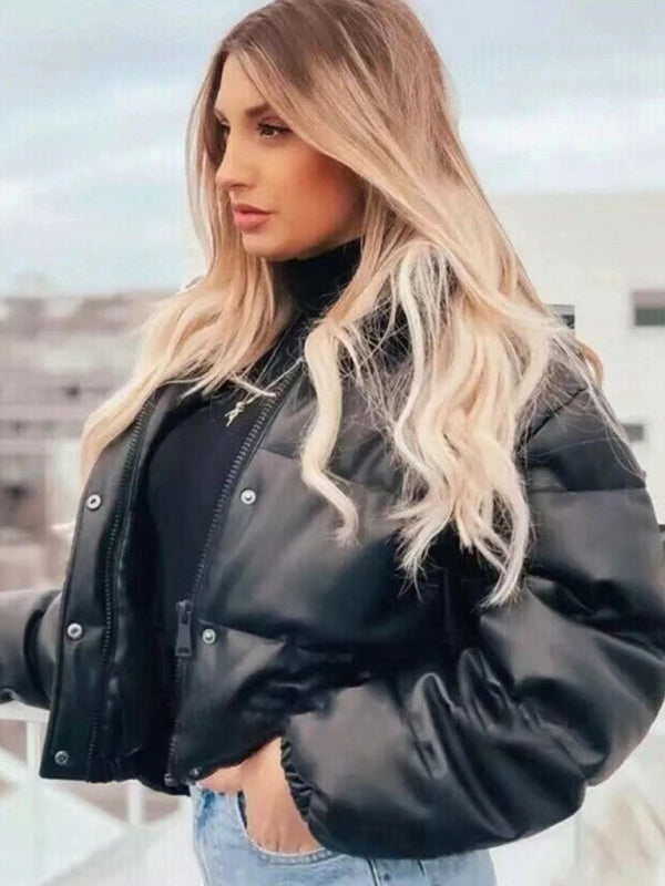 Casual Padded Puffer Jacket – Smiling Maria