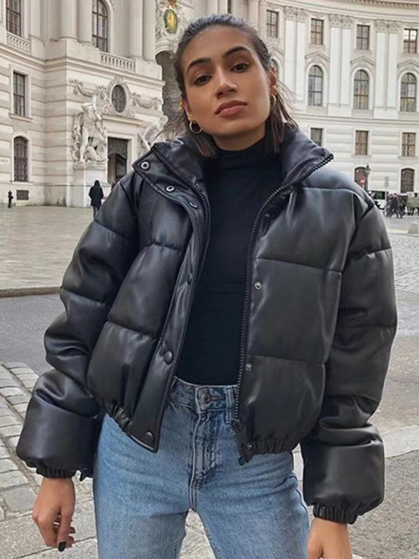 Casual Padded Puffer Jacket – Smiling Maria