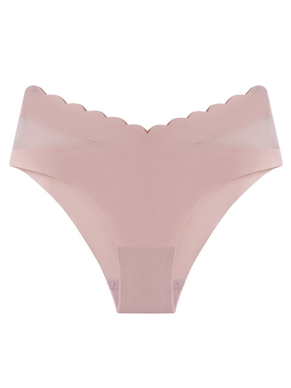 Low-Waist Lace Knit Panties – Seamless, Breathable & Sexy Spring-Summer Fit
