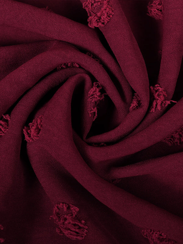 Graceful Belted Maxi Dress with Flared Hem – Spring-Summer Woven Style