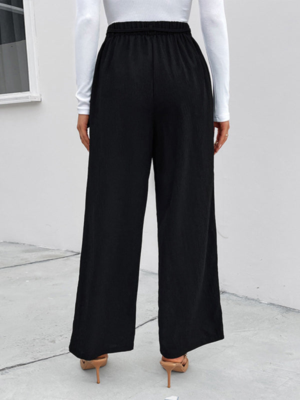 High Waist Wide Leg Trousers for Women