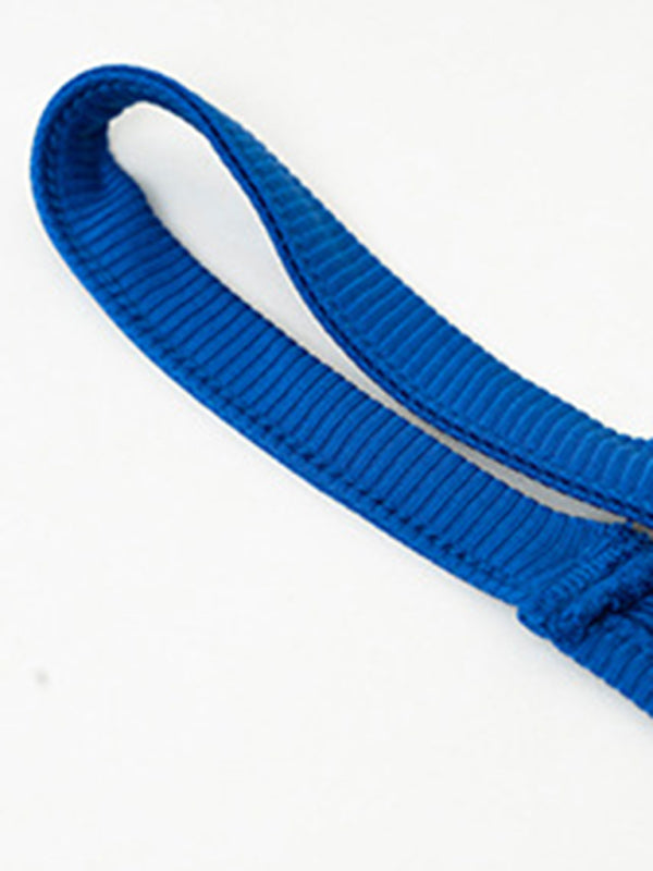 Elegant Suspender Sports Dress – Knit Spring-Summer Activewear