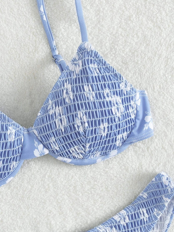 Floral Push-Up Bikini with Underwire – Sexy Fit & Supportive Cups