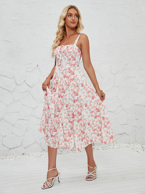Floral Pastoral Maxi Dress – Lightweight Summer Sundress for Women