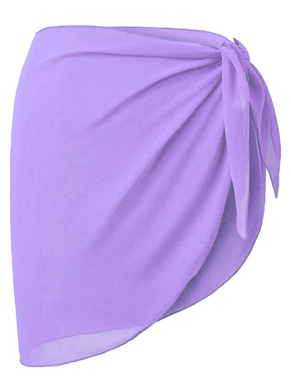 Women's Sheer Chiffon Bikini Cover Up – Beach Wrap Skirt Dress