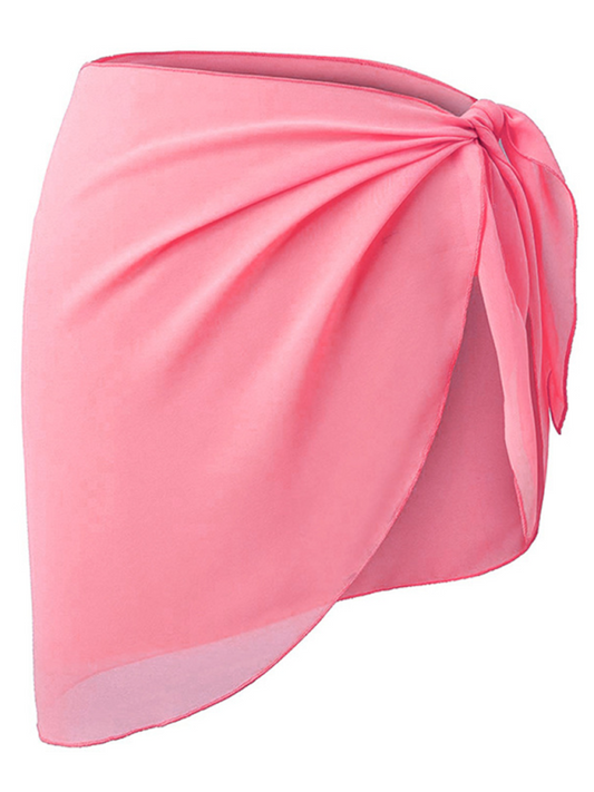 Women's Sheer Chiffon Bikini Cover Up – Beach Wrap Skirt Dress