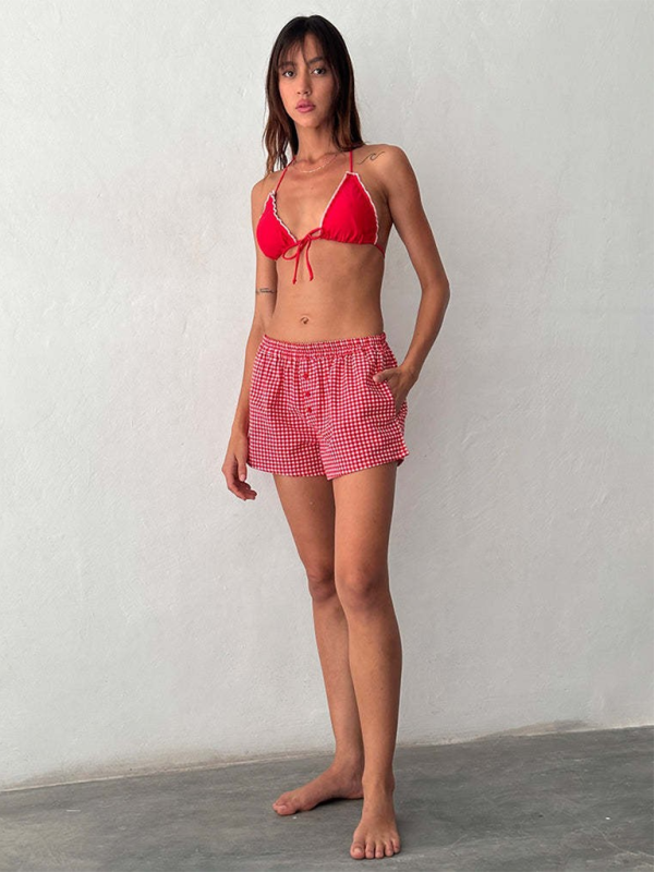 Chic Elastic Waist Casual Shorts – Smiling Maria