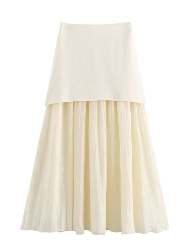 Casual Knit Patchwork Dress