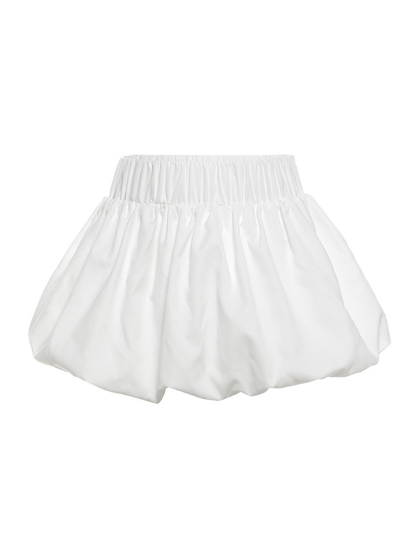 High Waist Bubble Mini Skirt – Smiling Maria