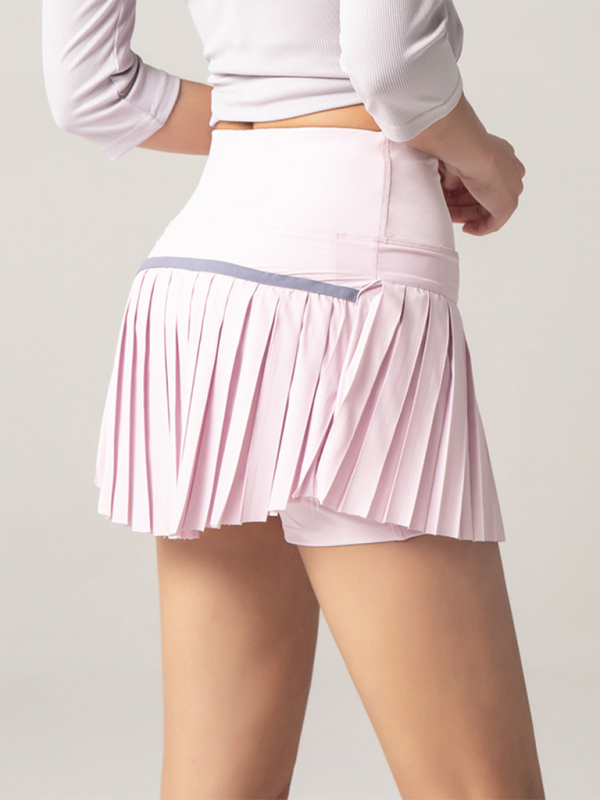 Pleated Quick-Dry Sports Skort