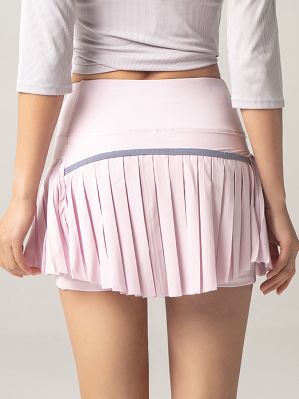 Pleated Quick-Dry Sports Skort