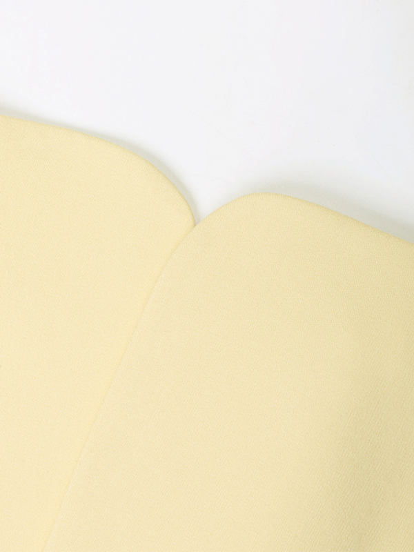 Goose Yellow One-shoulder Blazer Dress - Tailored Fit & Mid-length Style