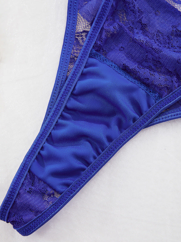 Lace driehoek bikini tweedelig setje