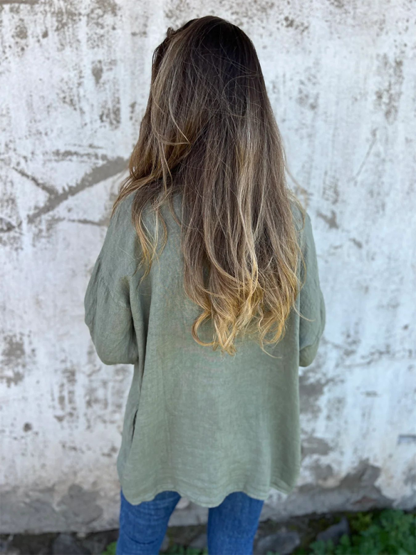 Lehký cardigan s kapsami pro ženy