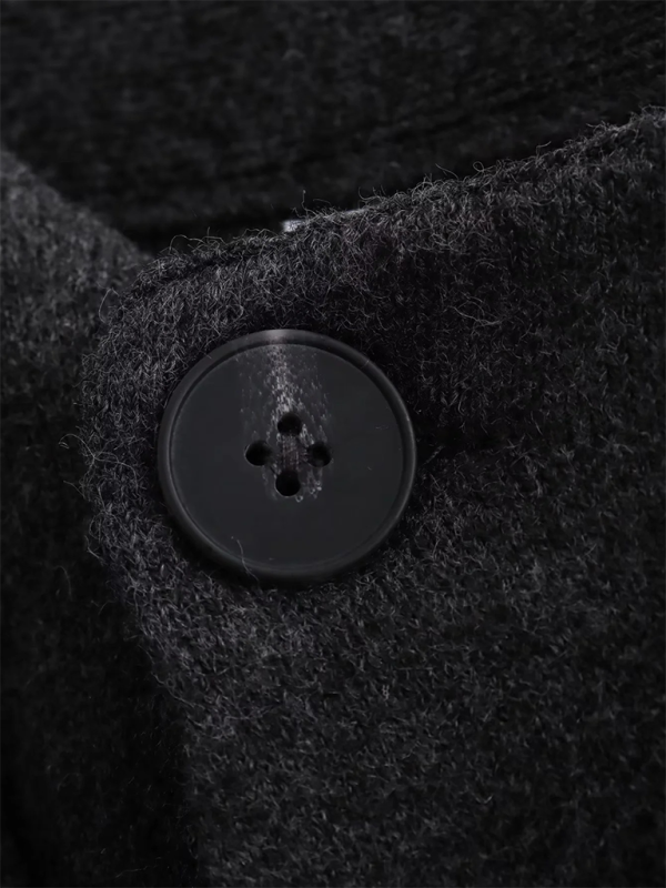 Asymmetric Knit Scarf Jacket – Smiling Maria