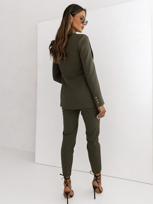 Chic Double-Breasted Blazer