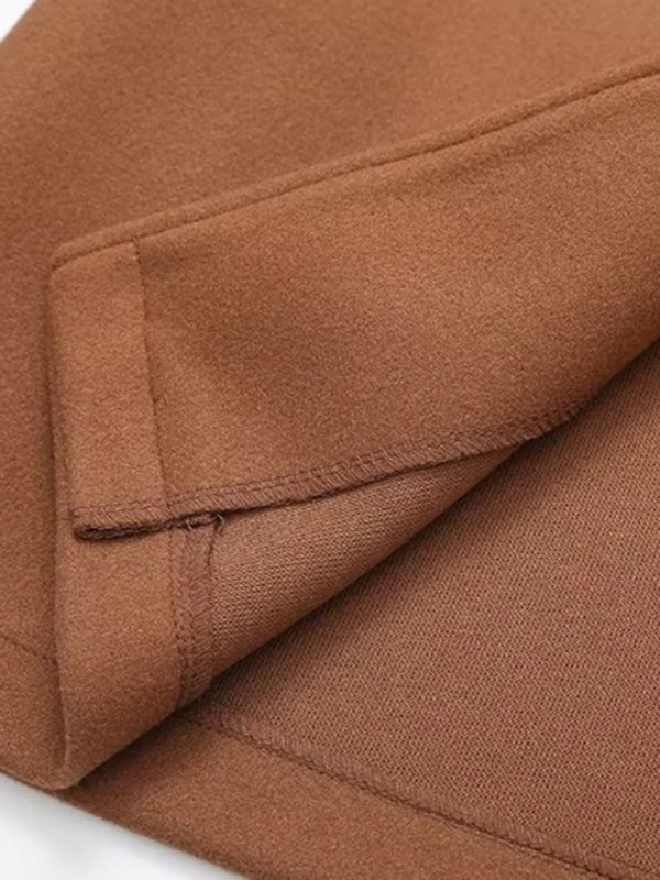 Жакет с воротником-шарфом из шерстяной смеси