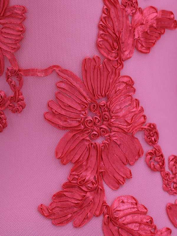 Embroidered Sleeveless Resort Shift Dress