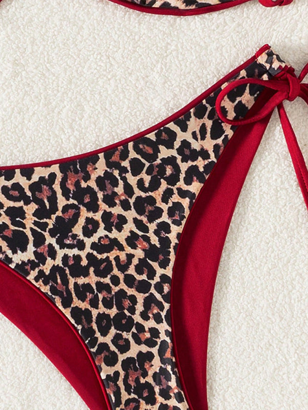 Leopard print swimsuit