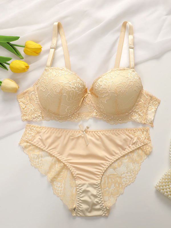 Lace Bra and Panty Set – Sexy Lingerie with High Stretch & Elegant Design