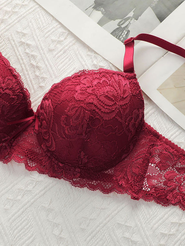 Lace Bra and Panty Set – Sexy Lingerie with High Stretch & Elegant Design
