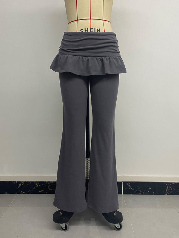 Chic Ballet-Inspired Bootcut Pants – Smiling Maria