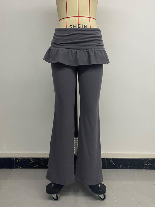 Chic Ballet-Inspired Bootcut Pants – Smiling Maria
