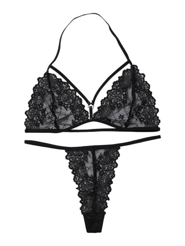 Seamless Lace Bra & Panty Set