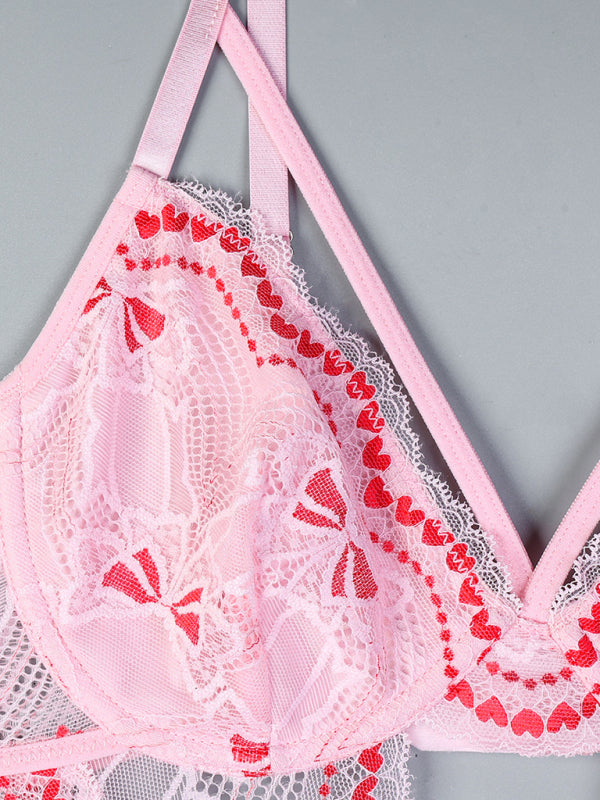 Backless Bow Tie Sexy Bodysuit