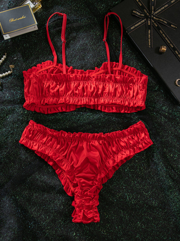 Stretch Satin Lingerie Set – Smiling Maria